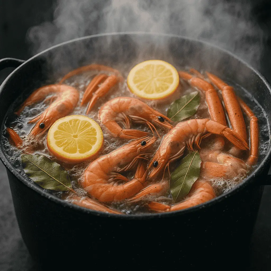 Insanely Good Seafood Boil Seasoning Recipe for Ultimate Flavor 10 Step-by-step seafood boil with seasoning in pot