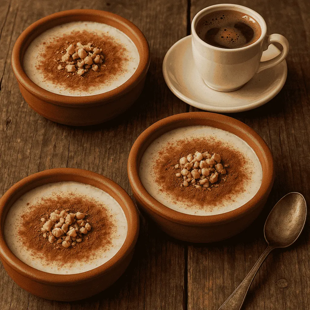 Turkish Cuisine Desserts: The Sweet Flavors You Need to Try 7 Turkish rice pudding served with cinnamon